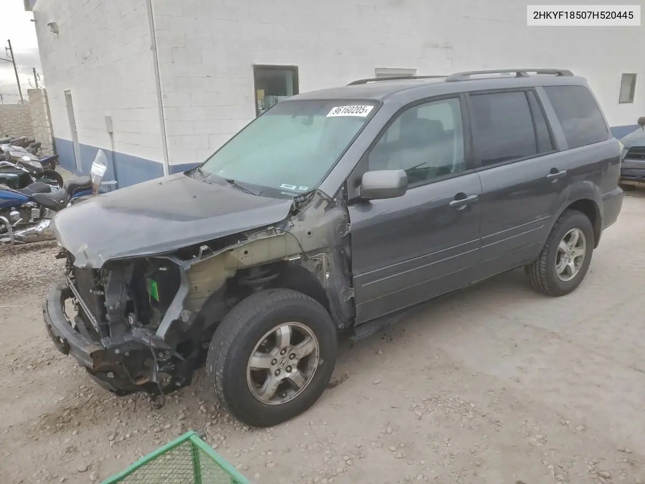 2HKYF18507H520445 2007 Honda Pilot Exl