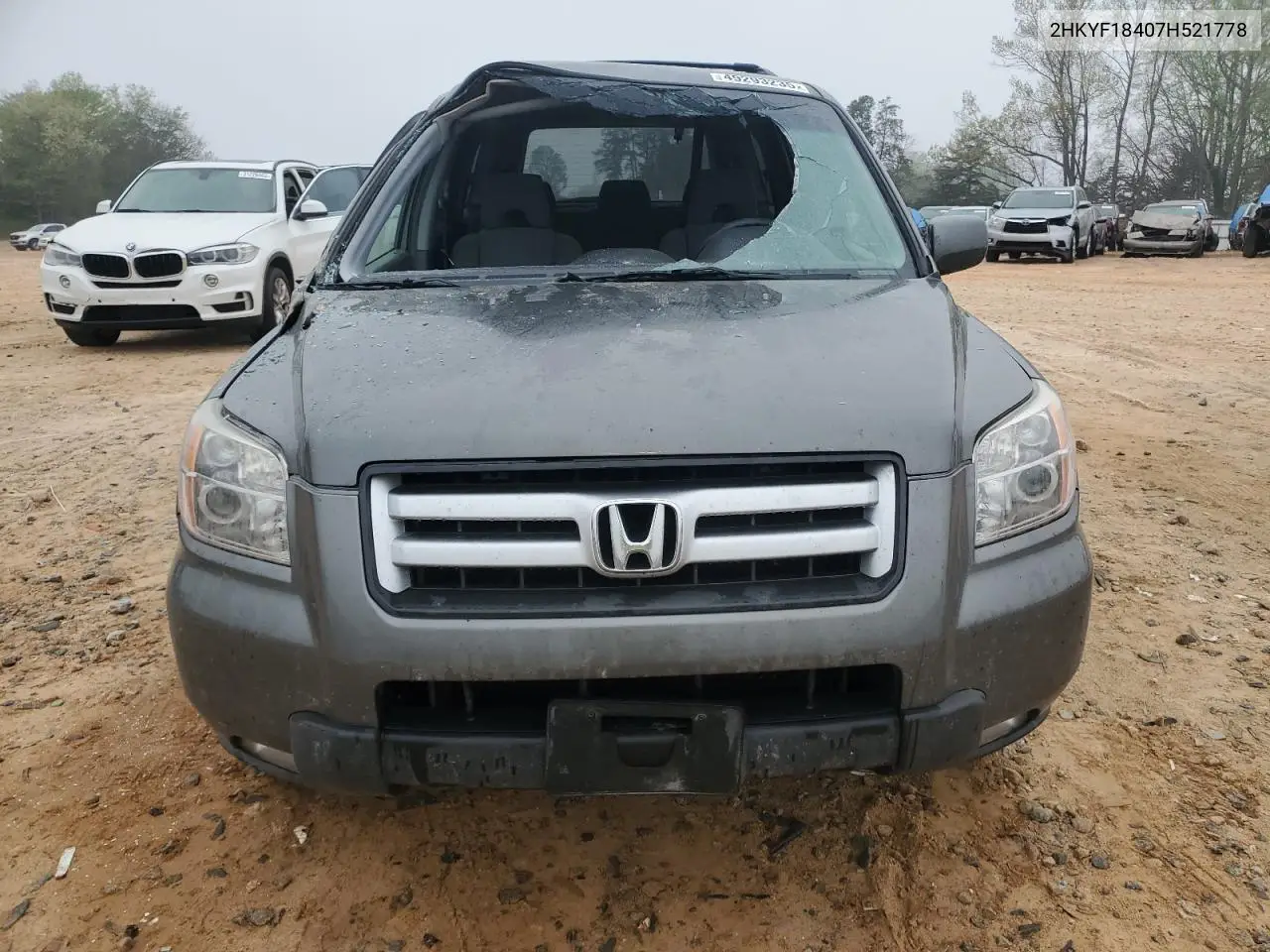 2HKYF18407H521778 2007 Honda Pilot Ex