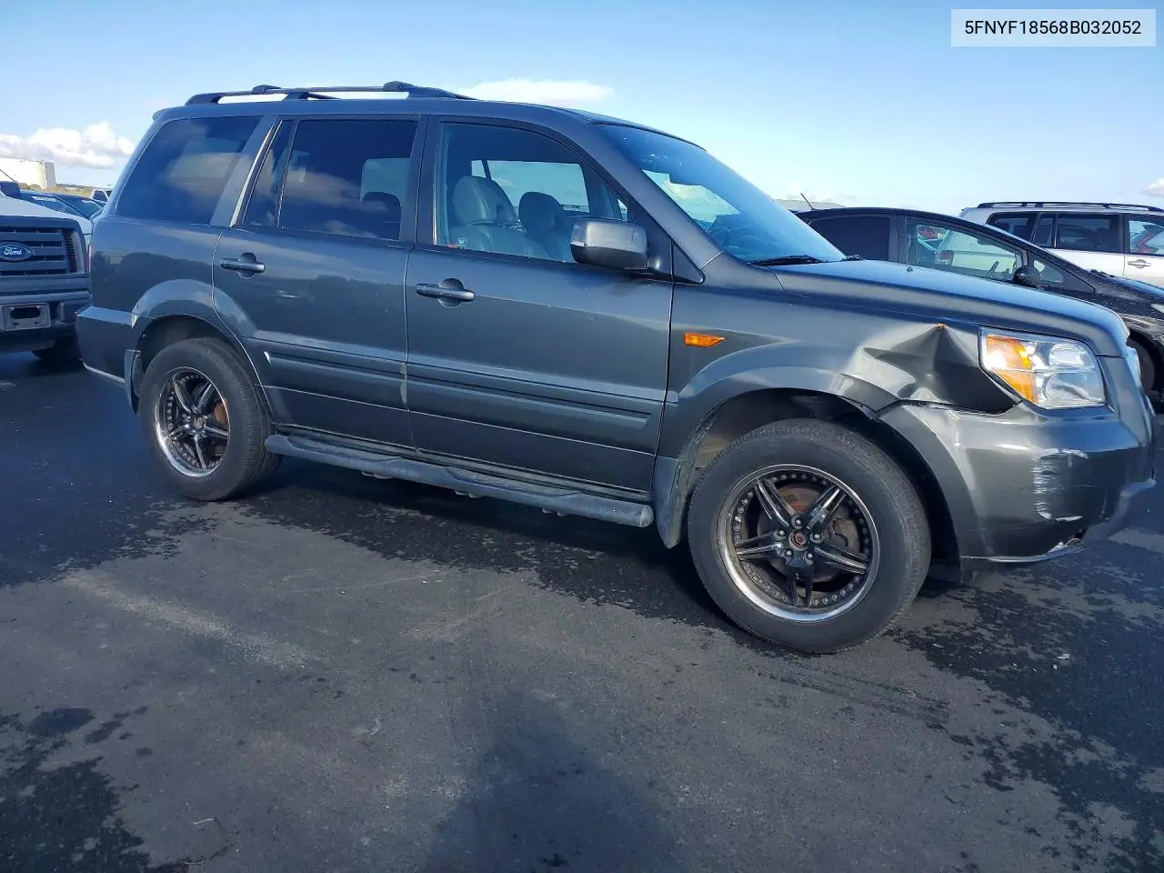 5FNYF18568B032052 2008 Honda Pilot Exl