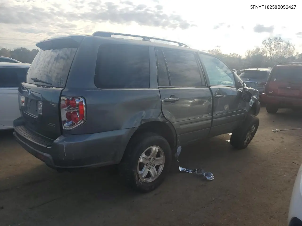 5FNYF18258B052427 2008 Honda Pilot Vp