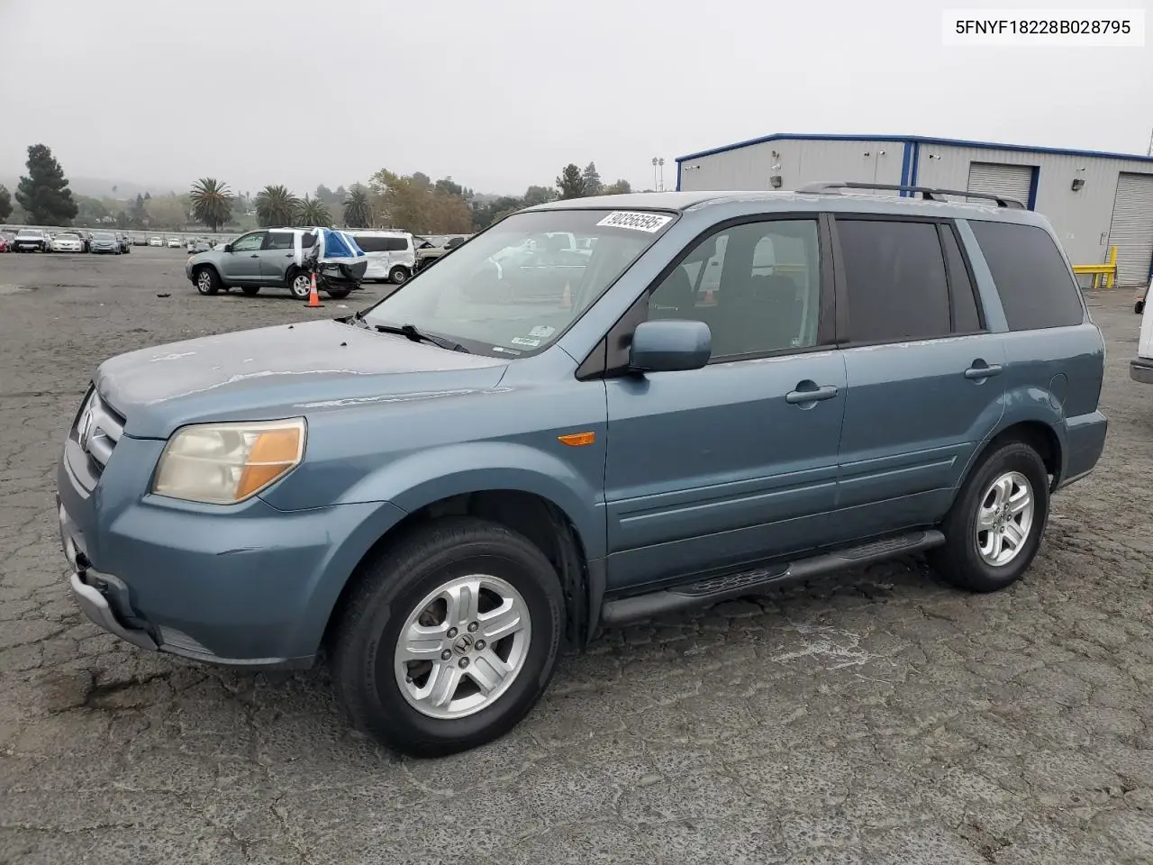 5FNYF18228B028795 2008 Honda Pilot Vp