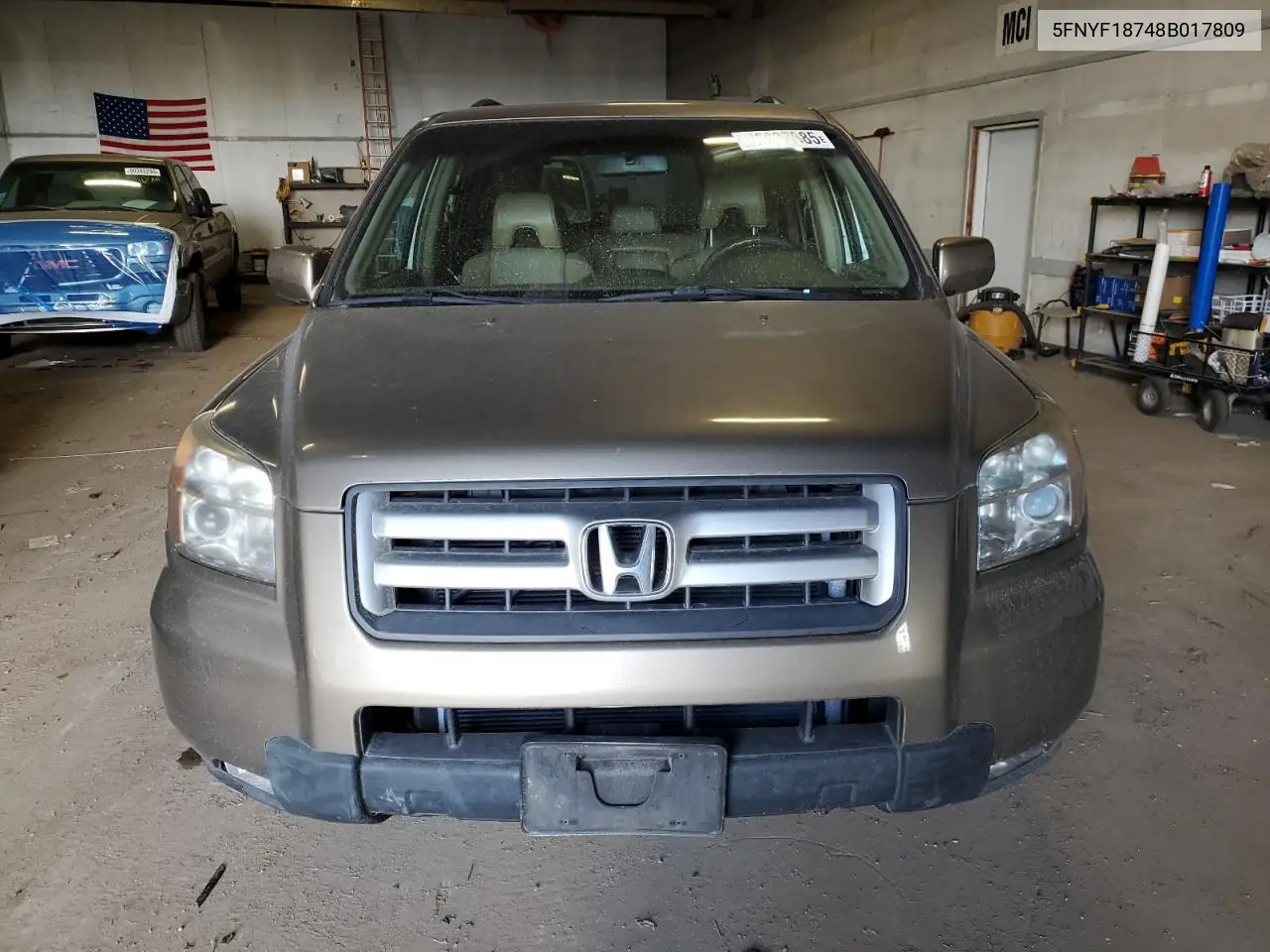 5FNYF18748B017809 2008 Honda Pilot Exl