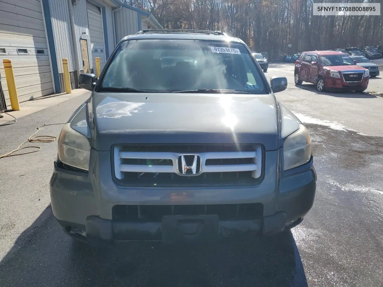 5FNYF18708B008895 2008 Honda Pilot Exl