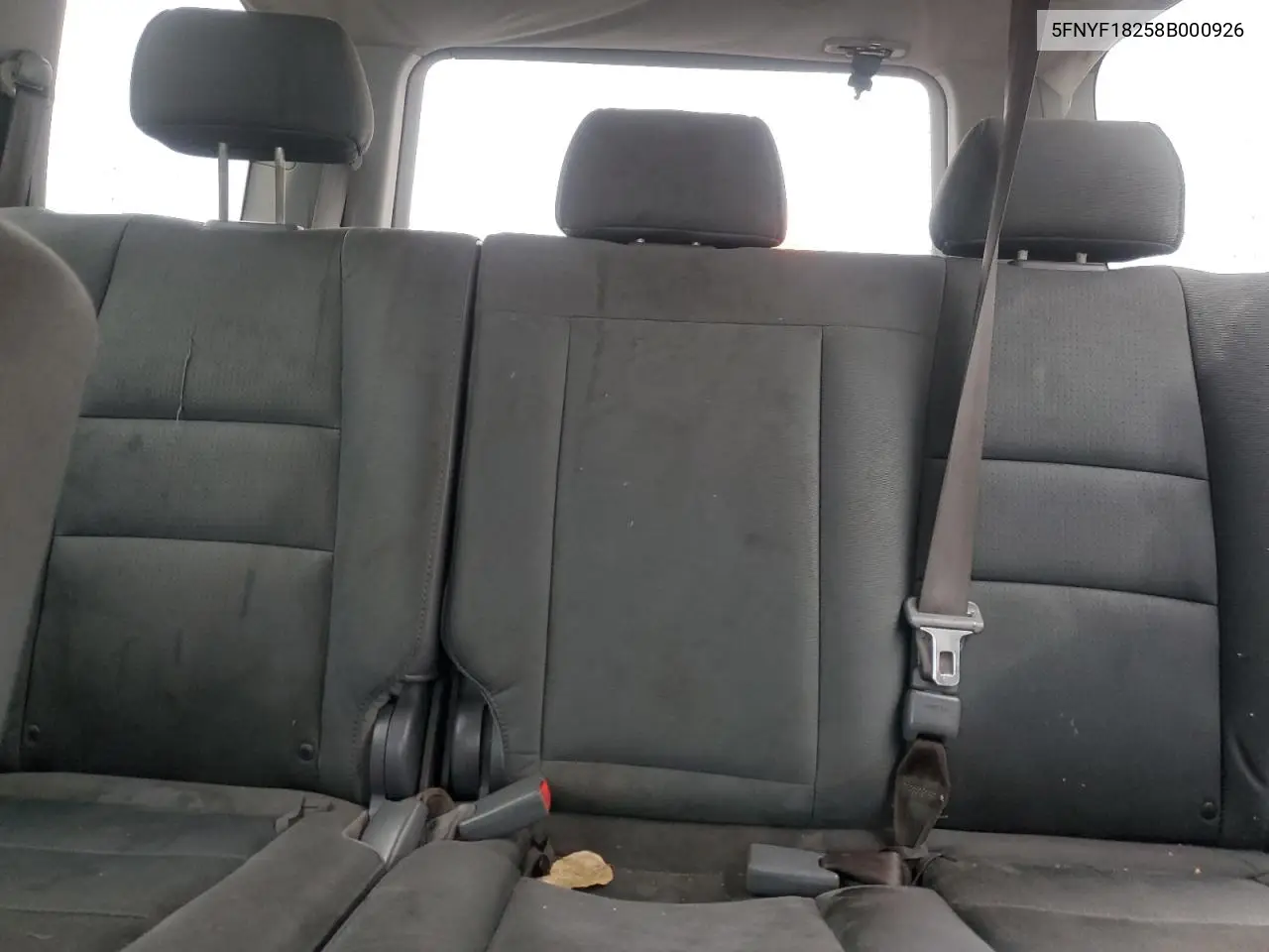 5FNYF18258B000926 2008 Honda Pilot Vp