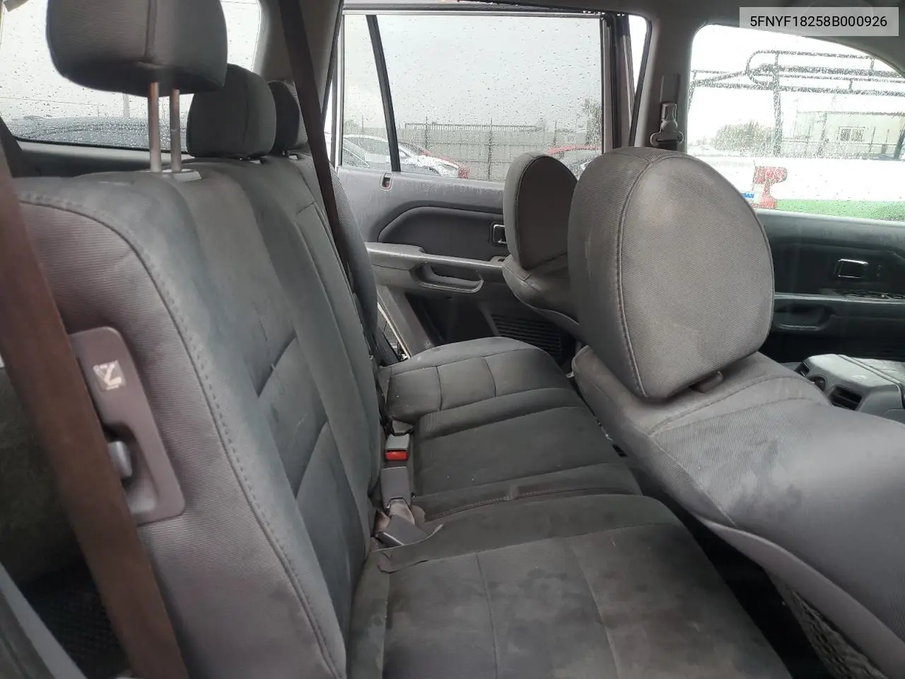 5FNYF18258B000926 2008 Honda Pilot Vp