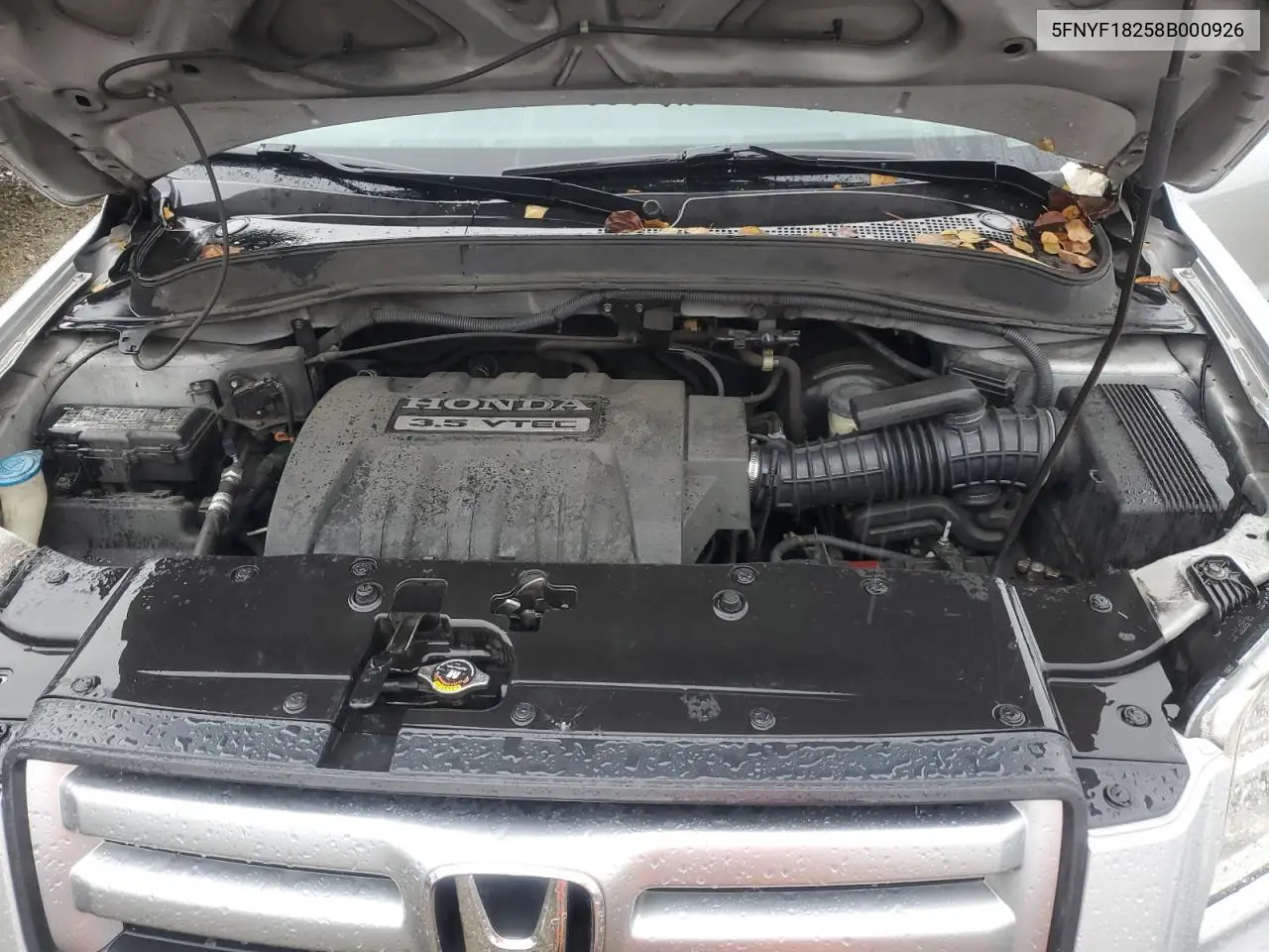 5FNYF18258B000926 2008 Honda Pilot Vp