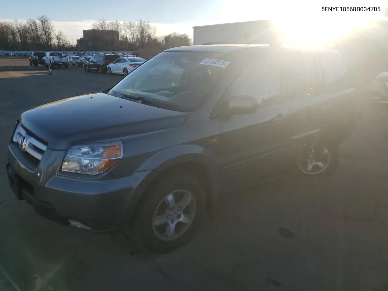 5FNYF18568B004705 2008 Honda Pilot Exl