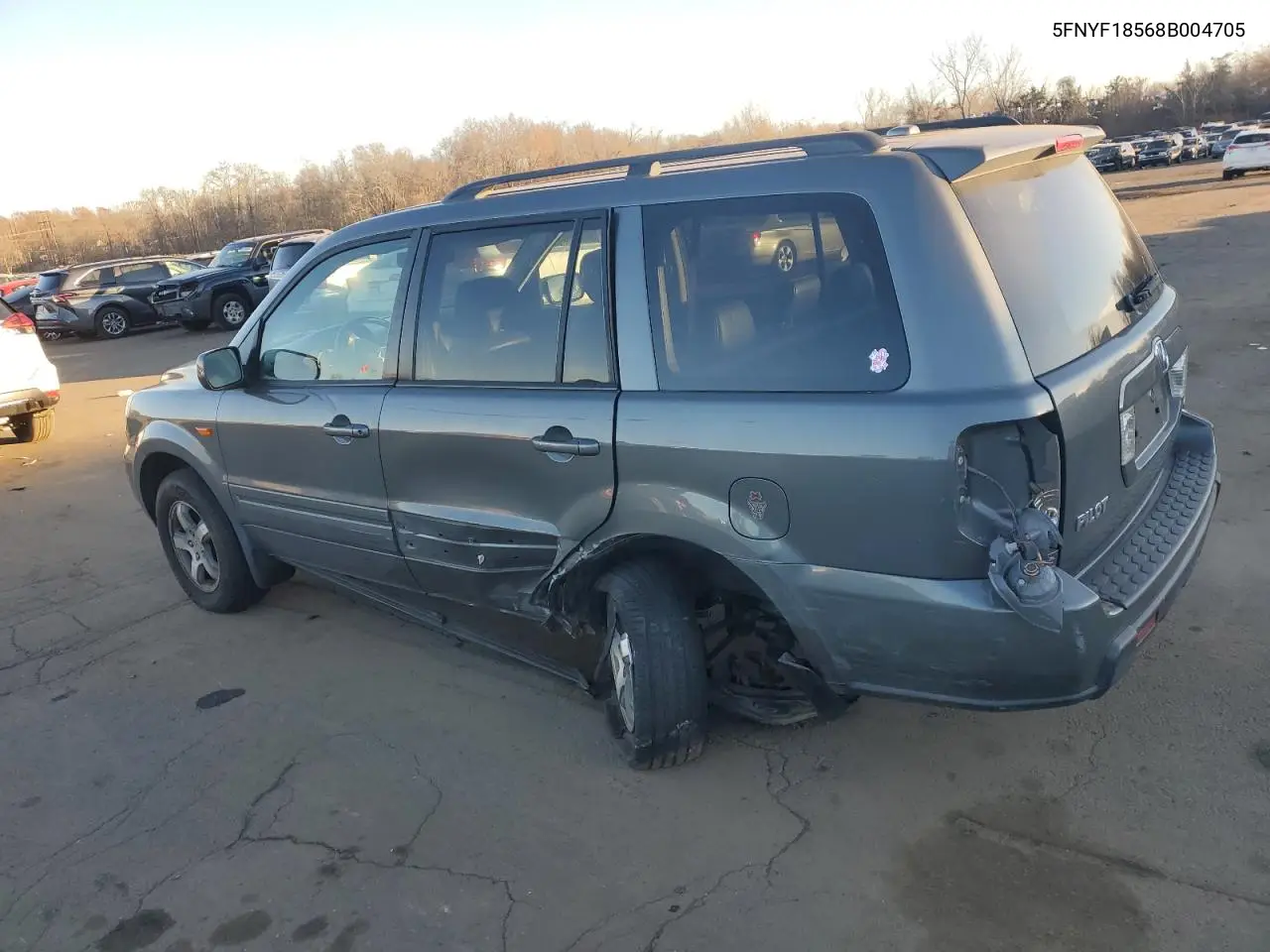 5FNYF18568B004705 2008 Honda Pilot Exl