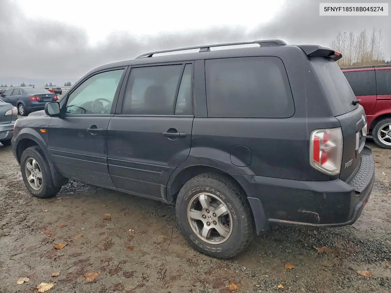 5FNYF18518B045274 2008 Honda Pilot Exl