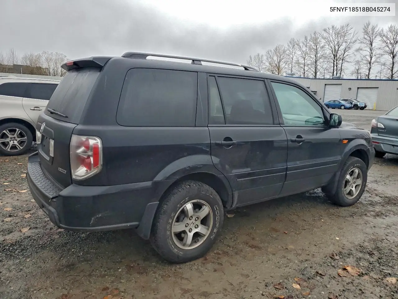 5FNYF18518B045274 2008 Honda Pilot Exl
