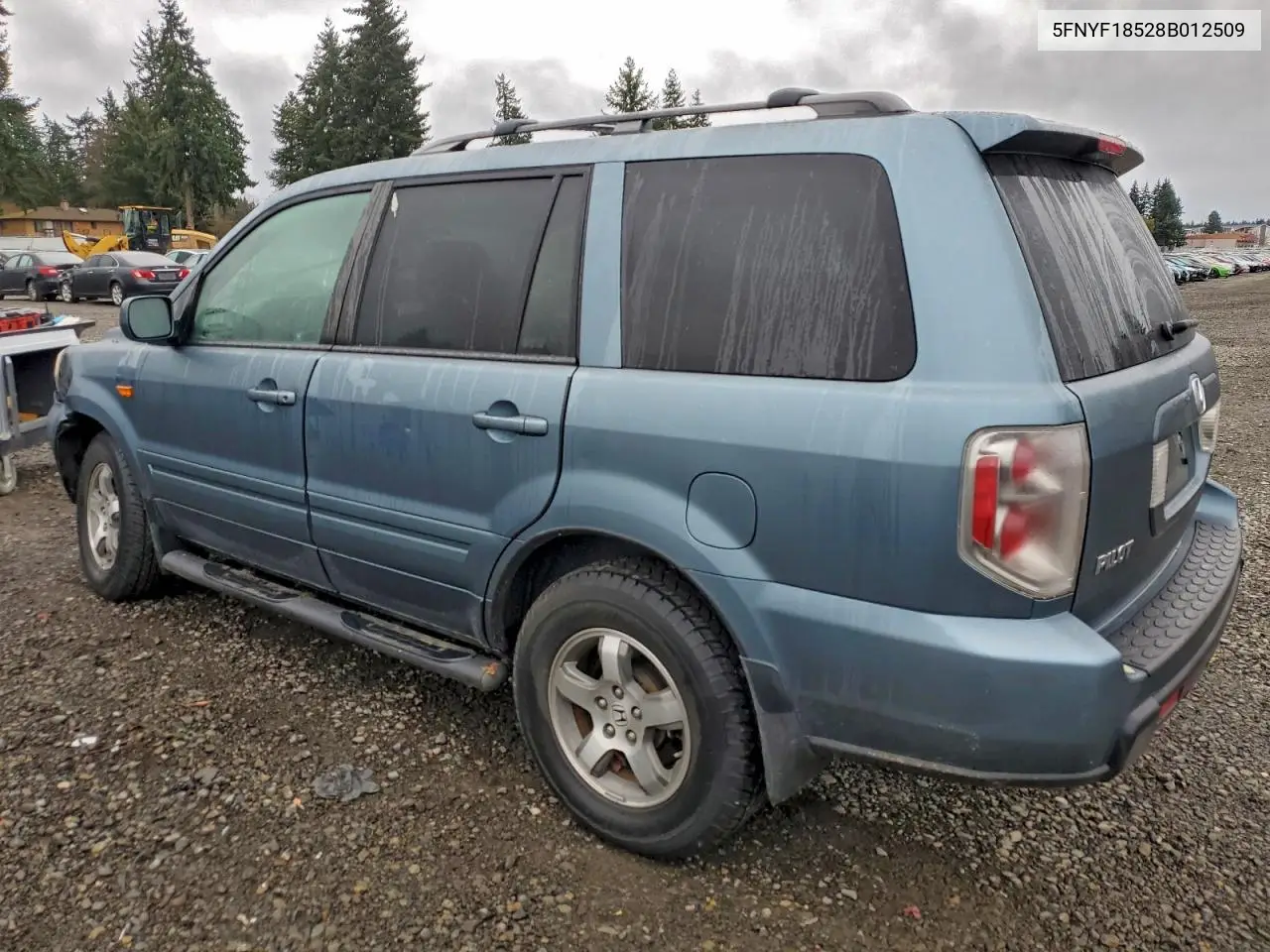 5FNYF18528B012509 2008 Honda Pilot Exl