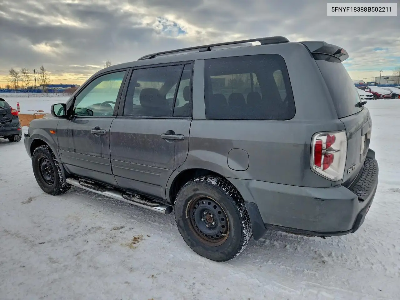 5FNYF18388B502211 2008 Honda Pilot Se