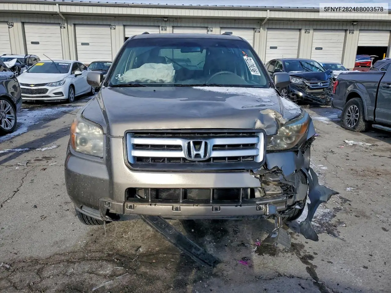 5FNYF28248B003578 2008 Honda Pilot Vp