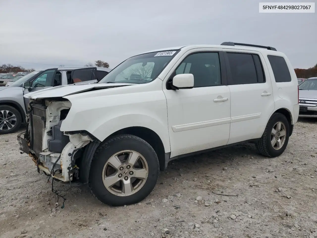 5FNYF48429B027067 2009 Honda Pilot Ex