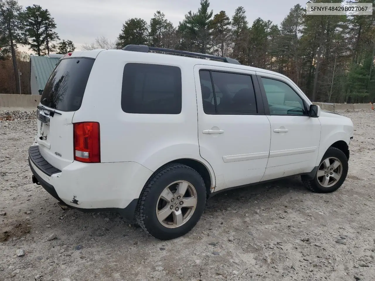 5FNYF48429B027067 2009 Honda Pilot Ex