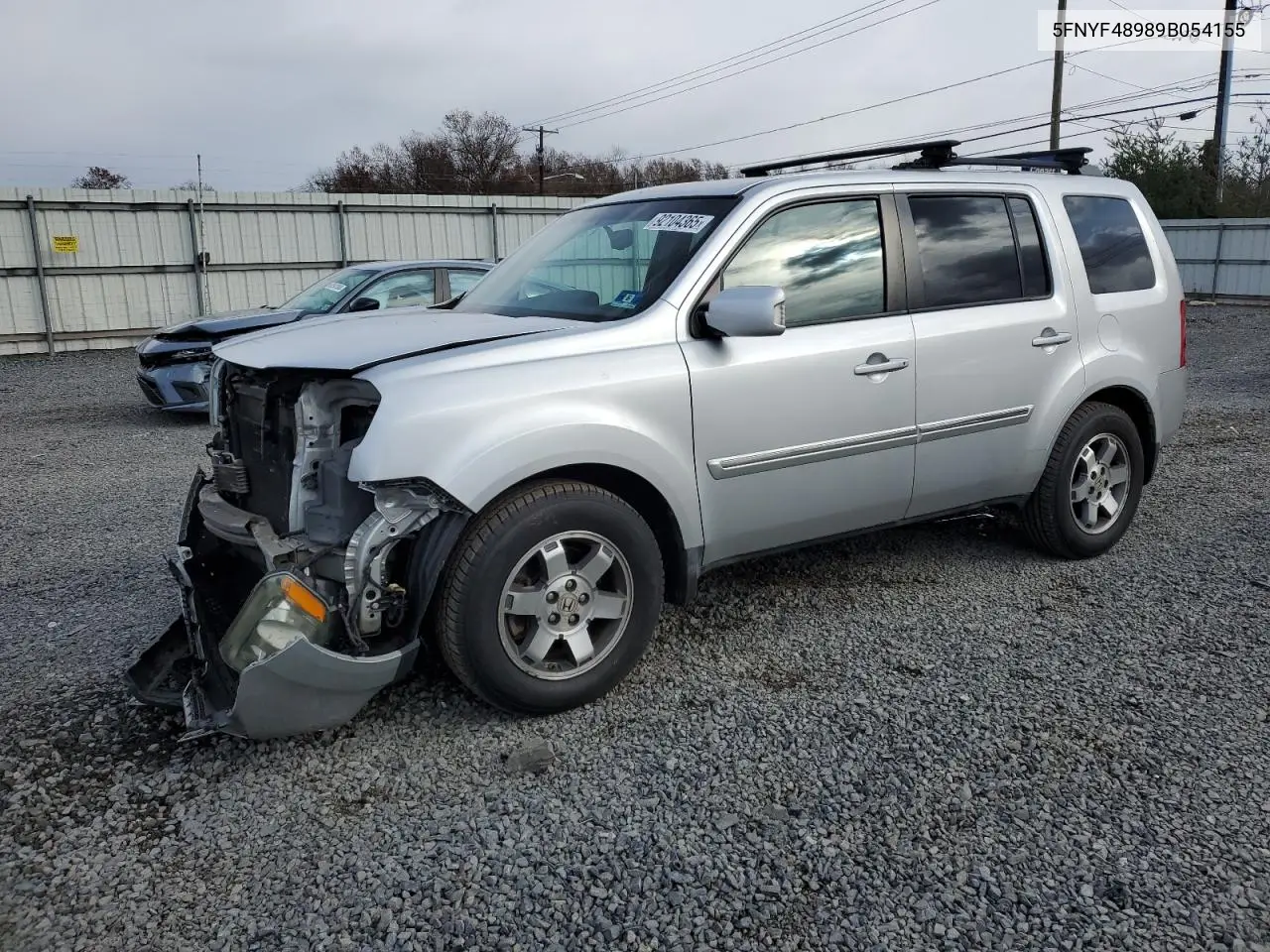 5FNYF48989B054155 2009 Honda Pilot Touring