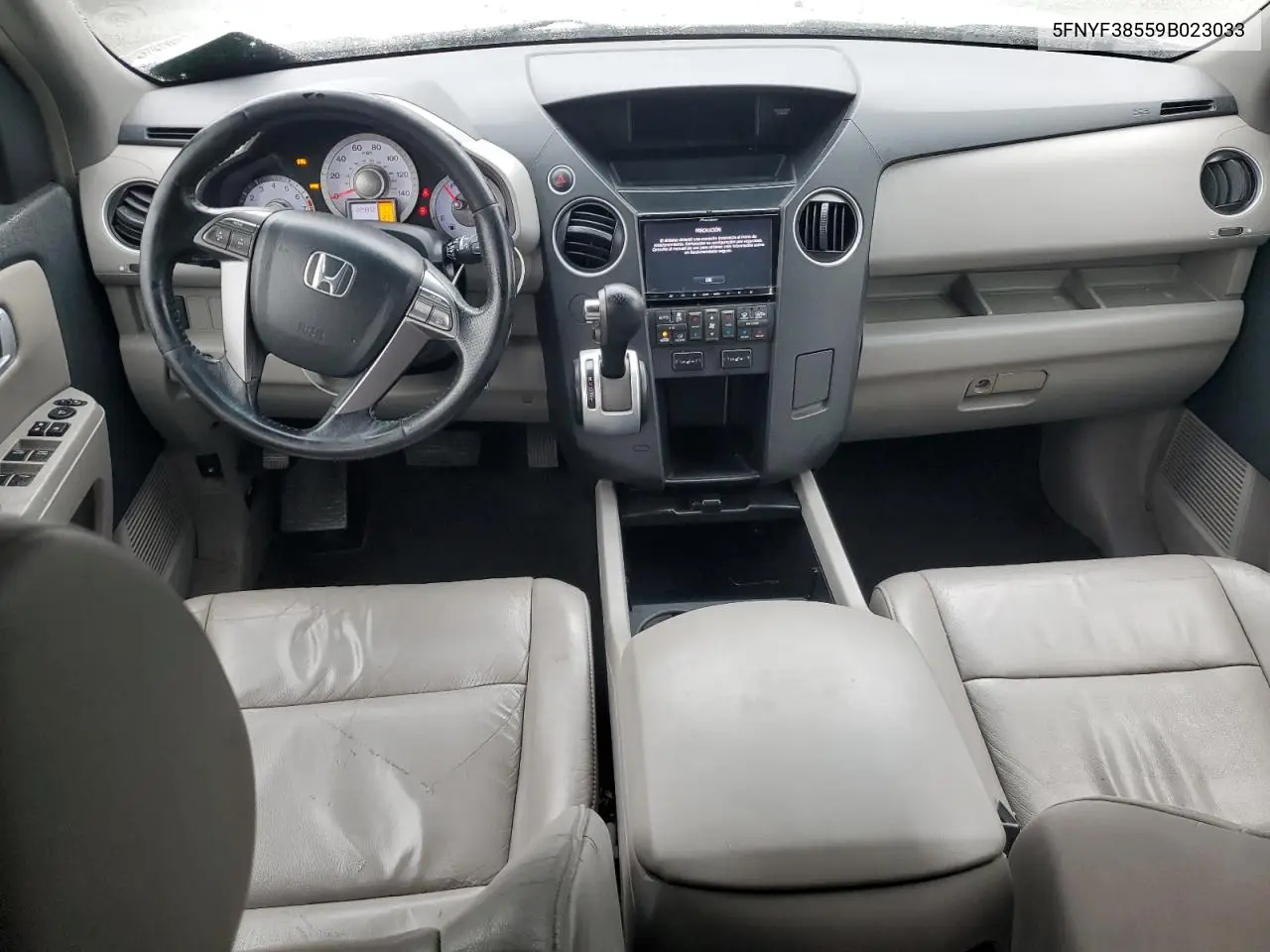 5FNYF38559B023033 2009 Honda Pilot Exl