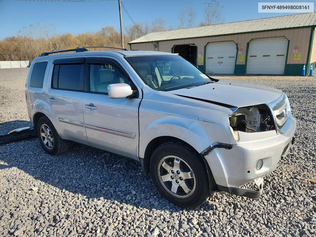 5FNYF48949B008161 2009 Honda Pilot Touring