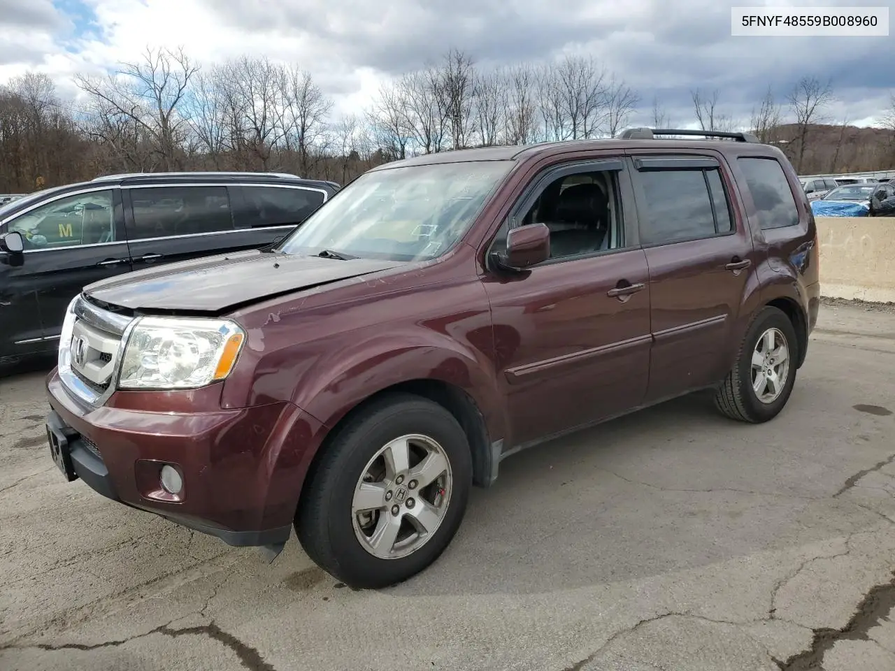 5FNYF48559B008960 2009 Honda Pilot Exl