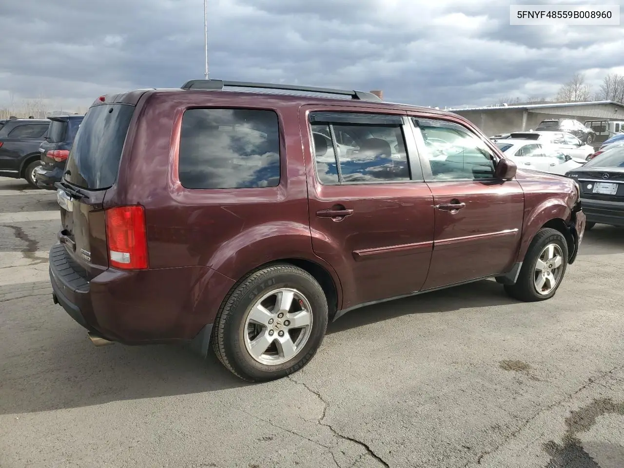 5FNYF48559B008960 2009 Honda Pilot Exl