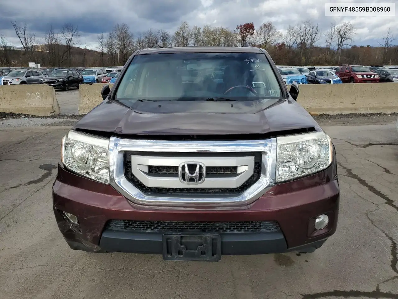 5FNYF48559B008960 2009 Honda Pilot Exl