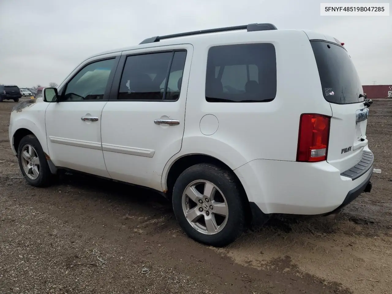 5FNYF48519B047285 2009 Honda Pilot Exl