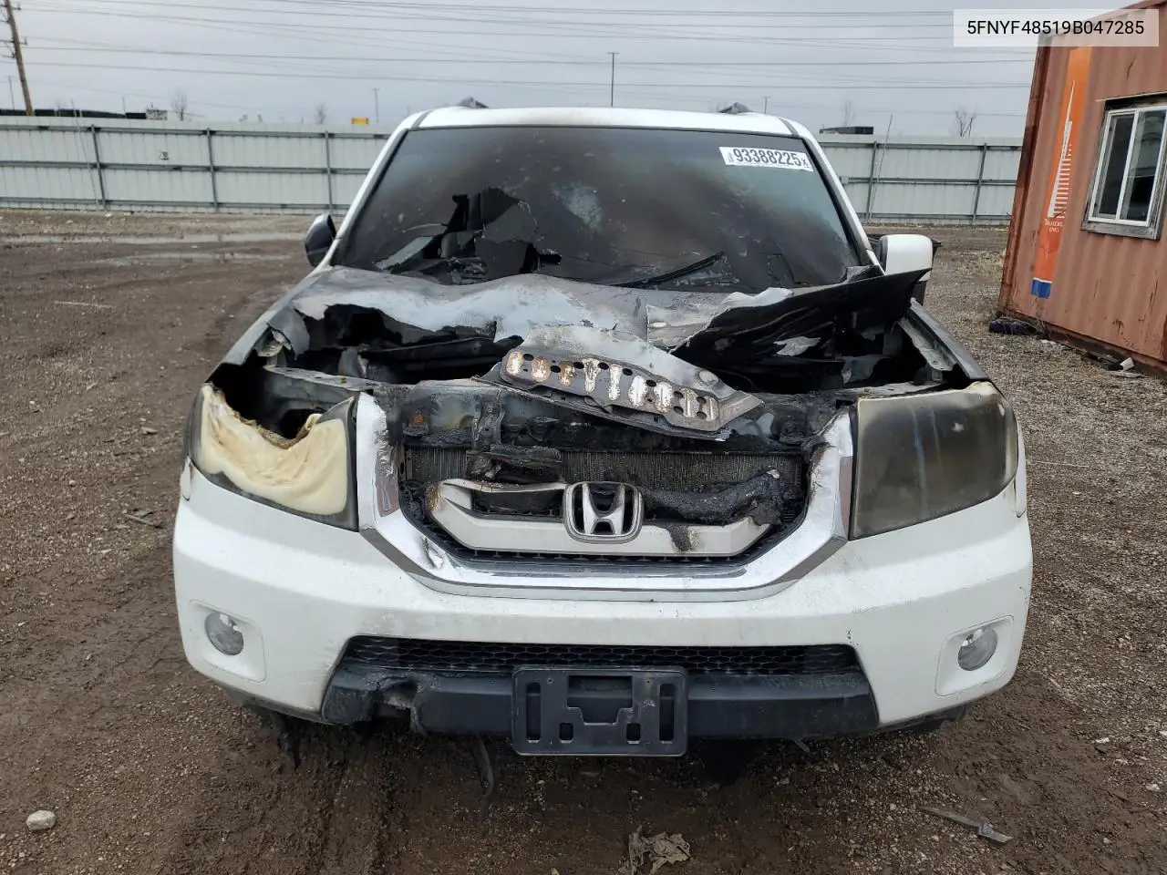 5FNYF48519B047285 2009 Honda Pilot Exl