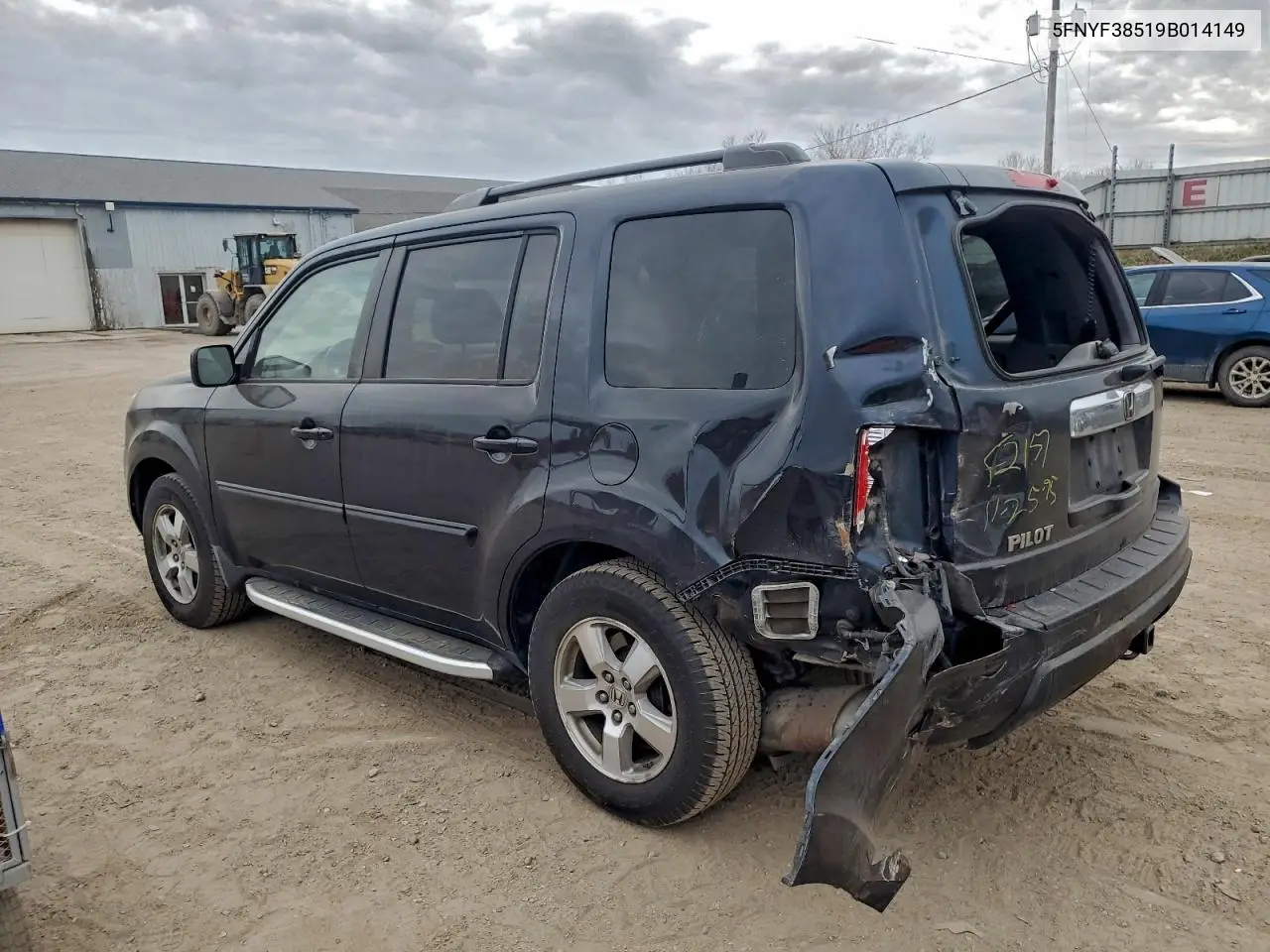 5FNYF38519B014149 2009 Honda Pilot Exl