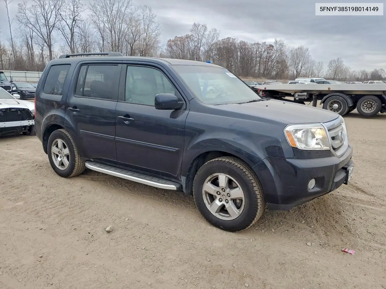 5FNYF38519B014149 2009 Honda Pilot Exl