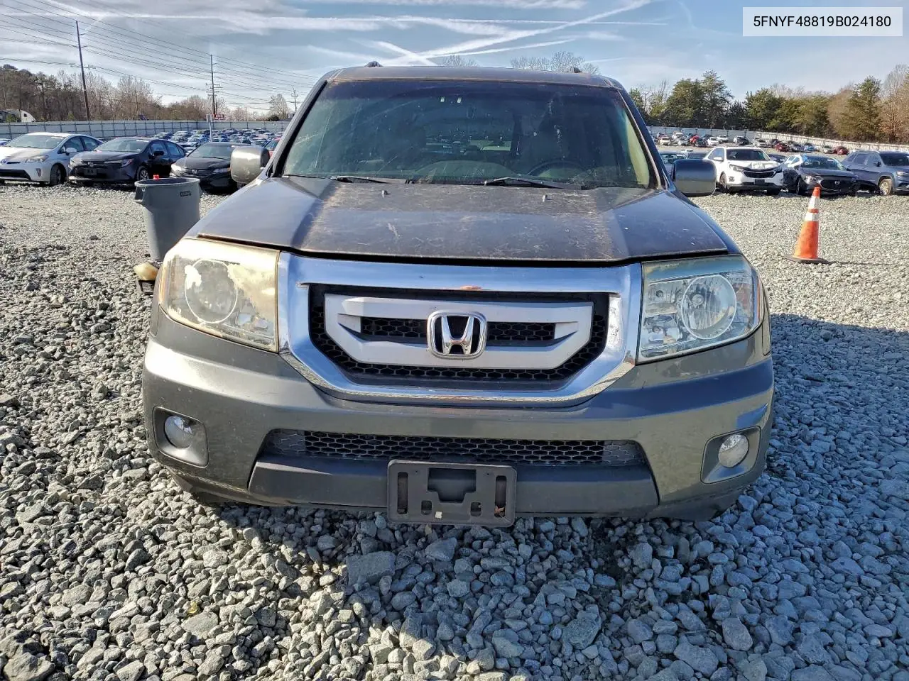 5FNYF48819B024180 2009 Honda Pilot Touring