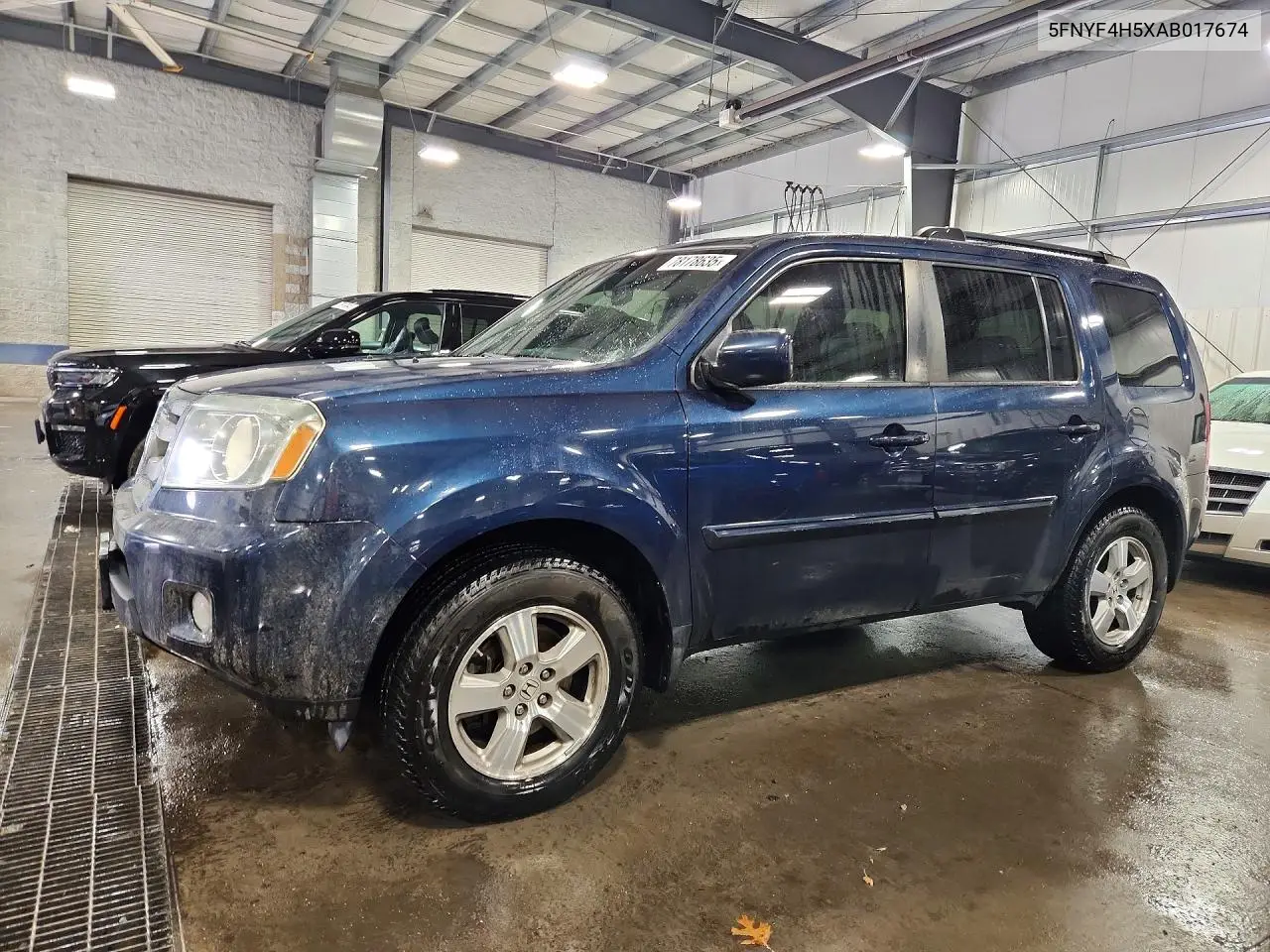 5FNYF4H5XAB017674 2010 Honda Pilot Exl