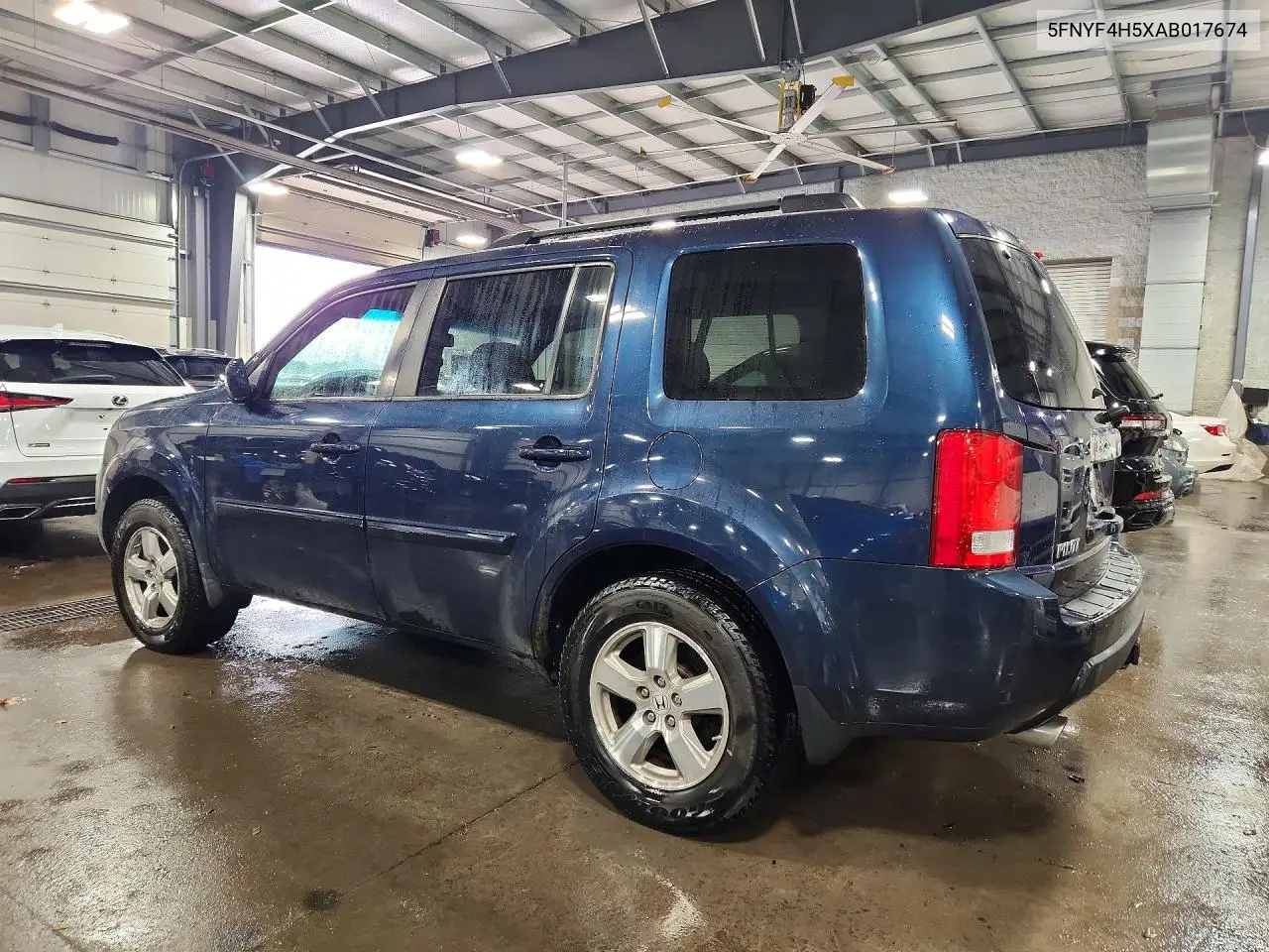 5FNYF4H5XAB017674 2010 Honda Pilot Exl