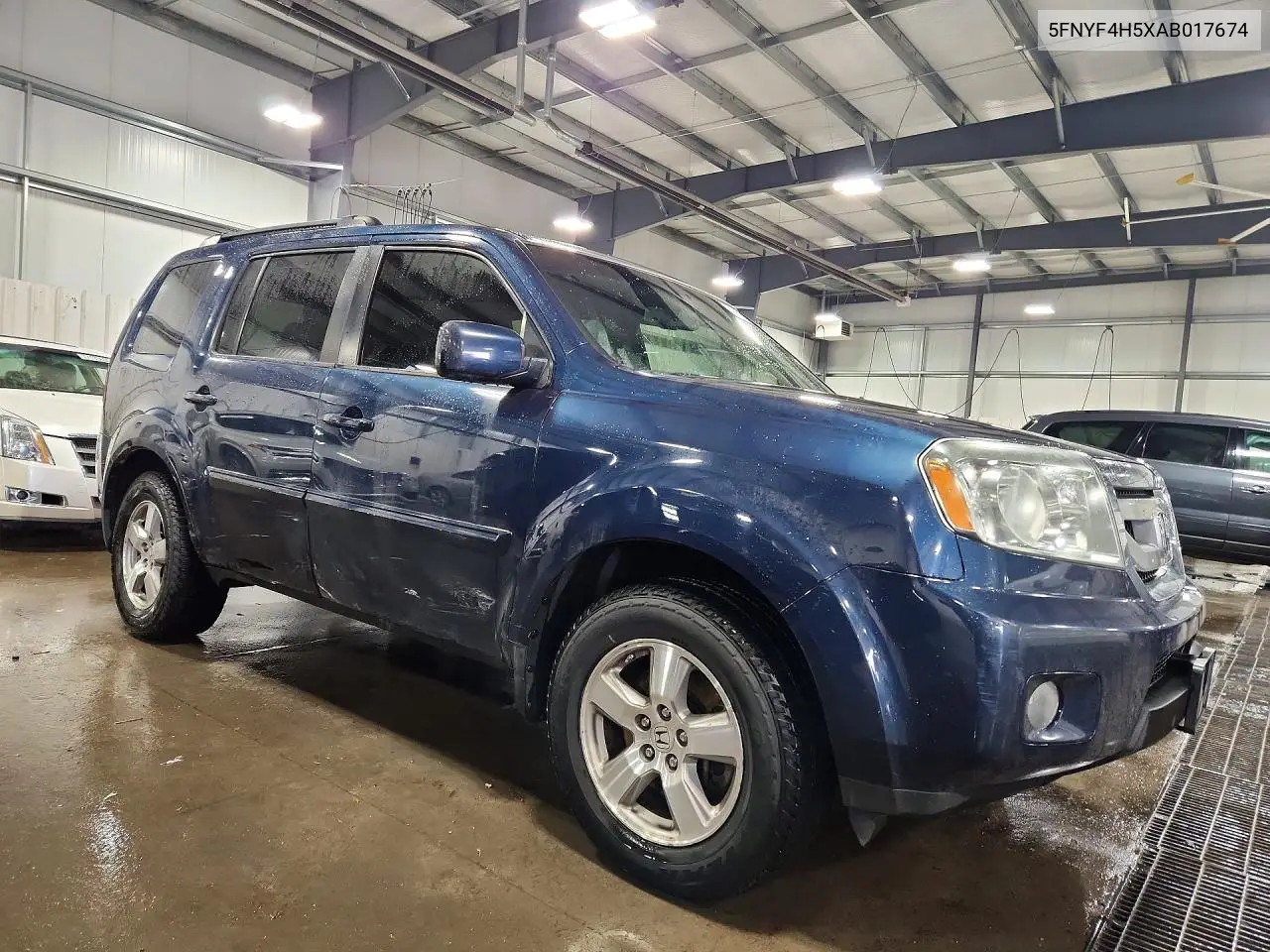 5FNYF4H5XAB017674 2010 Honda Pilot Exl