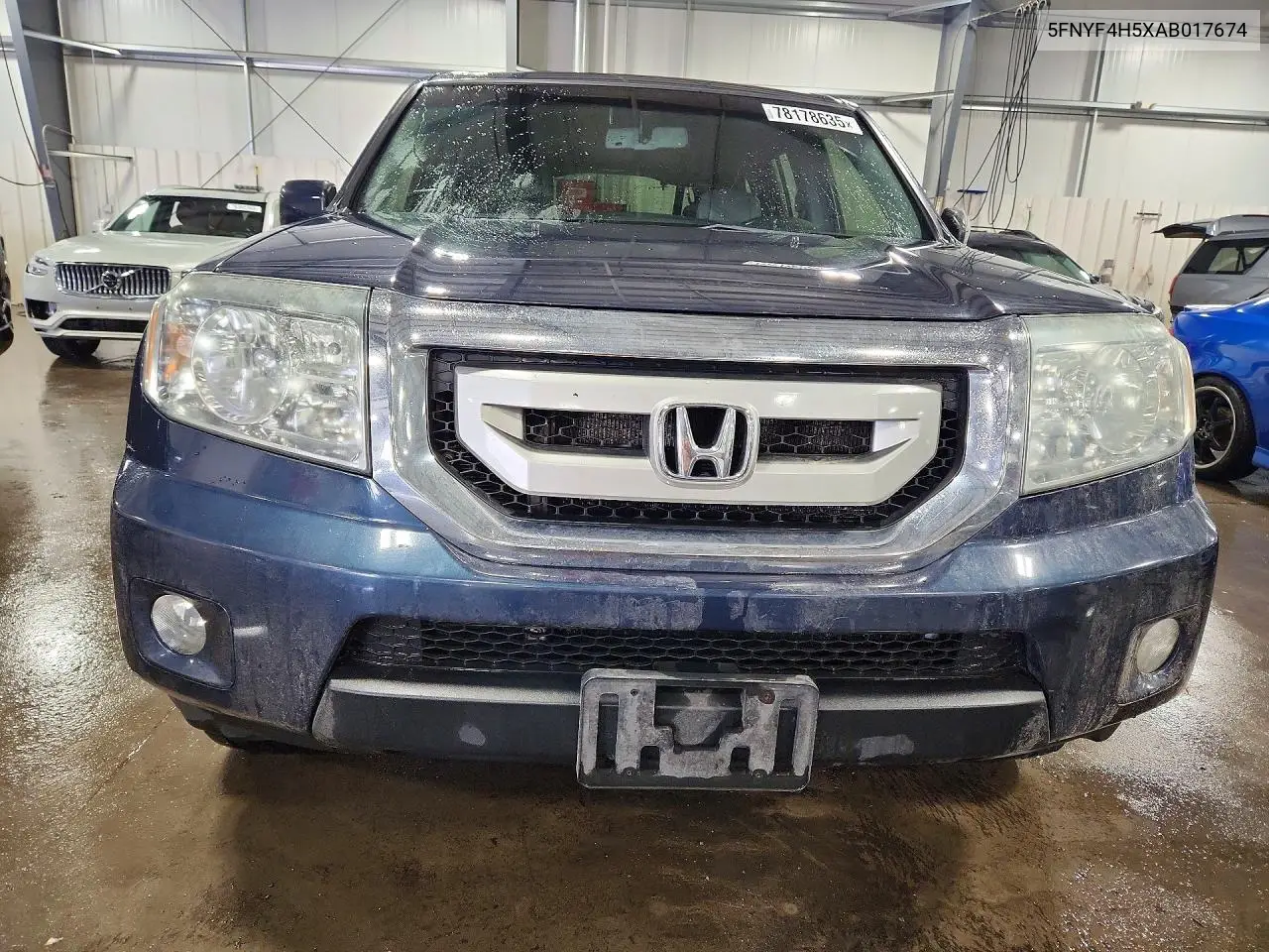 5FNYF4H5XAB017674 2010 Honda Pilot Exl