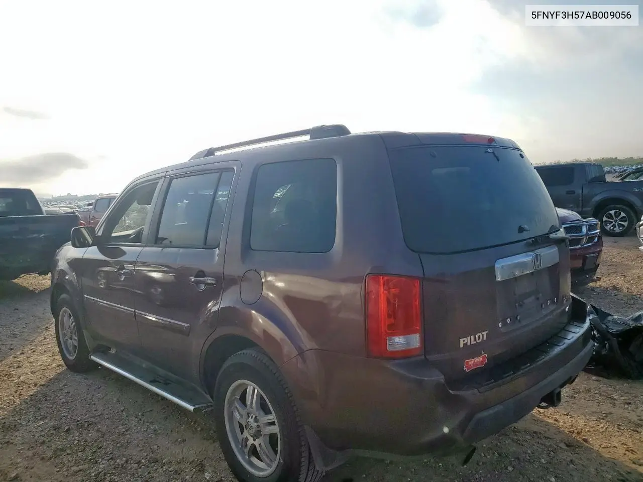 5FNYF3H57AB009056 2010 Honda Pilot Exl