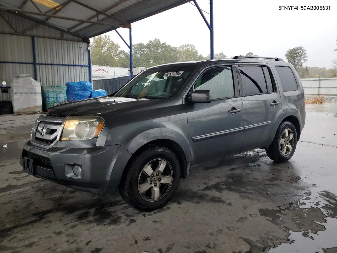 5FNYF4H59AB005631 2010 Honda Pilot Exl
