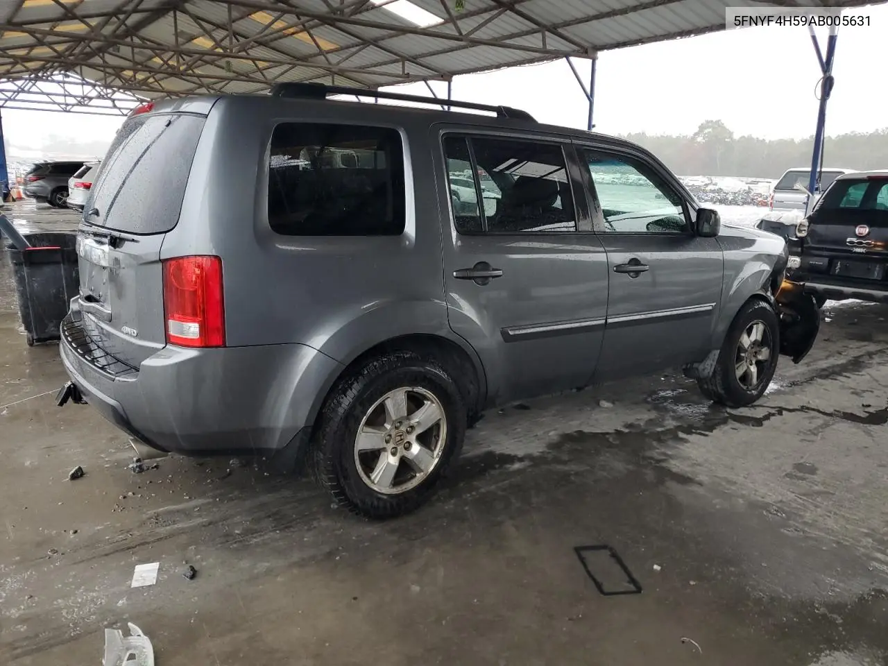 5FNYF4H59AB005631 2010 Honda Pilot Exl