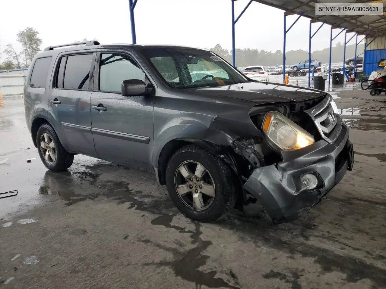 5FNYF4H59AB005631 2010 Honda Pilot Exl