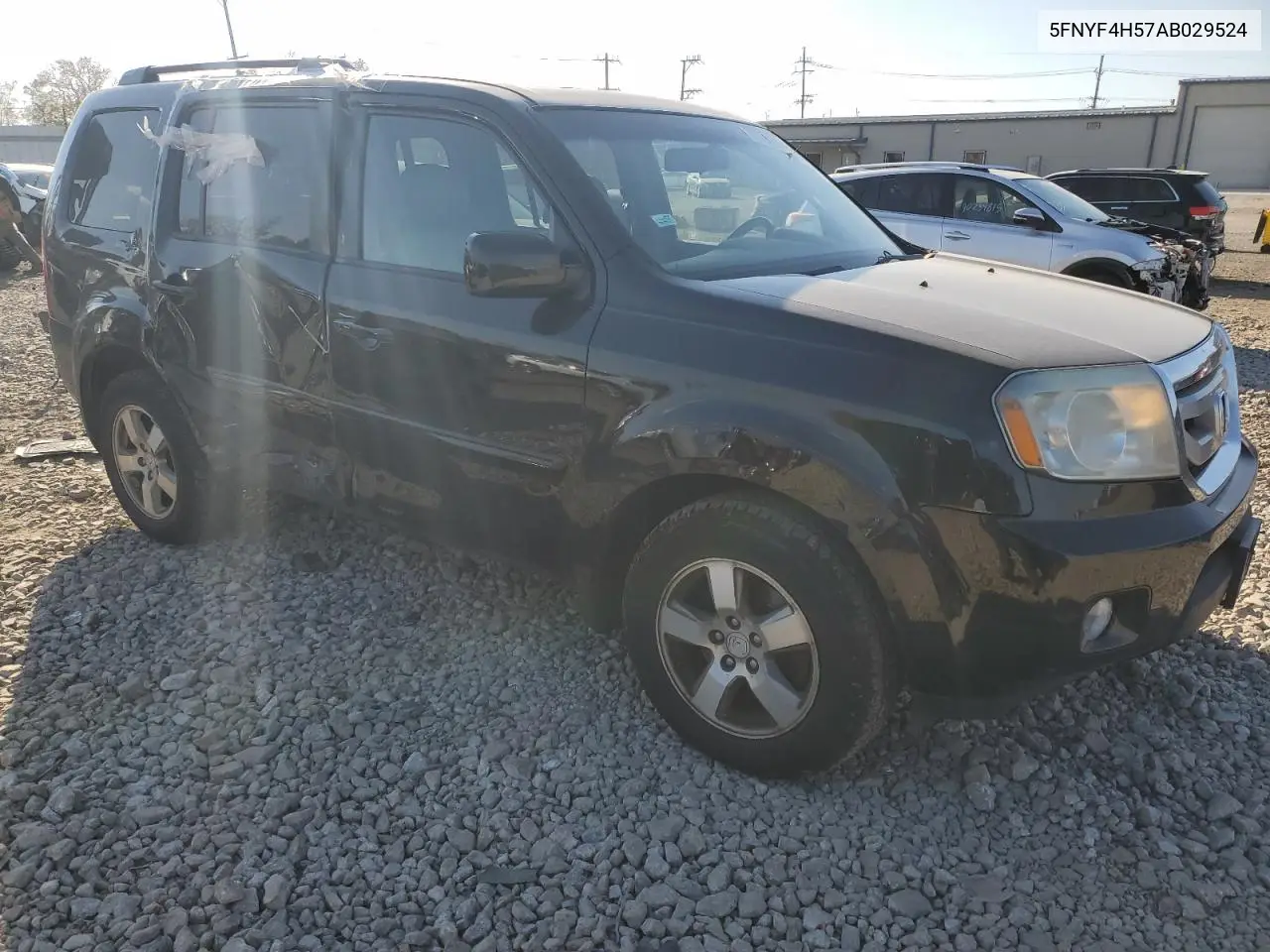 5FNYF4H57AB029524 2010 Honda Pilot Exl