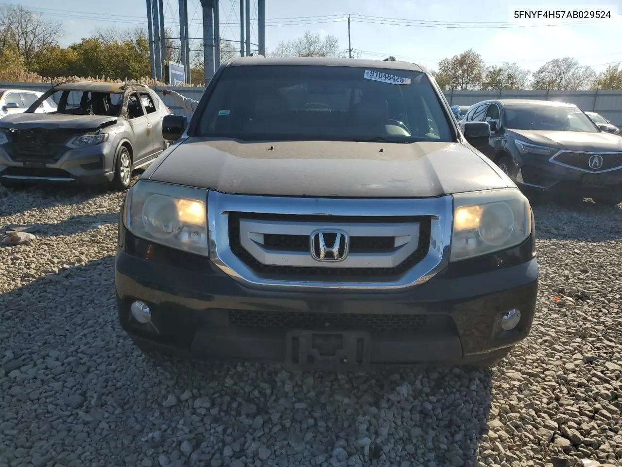 5FNYF4H57AB029524 2010 Honda Pilot Exl
