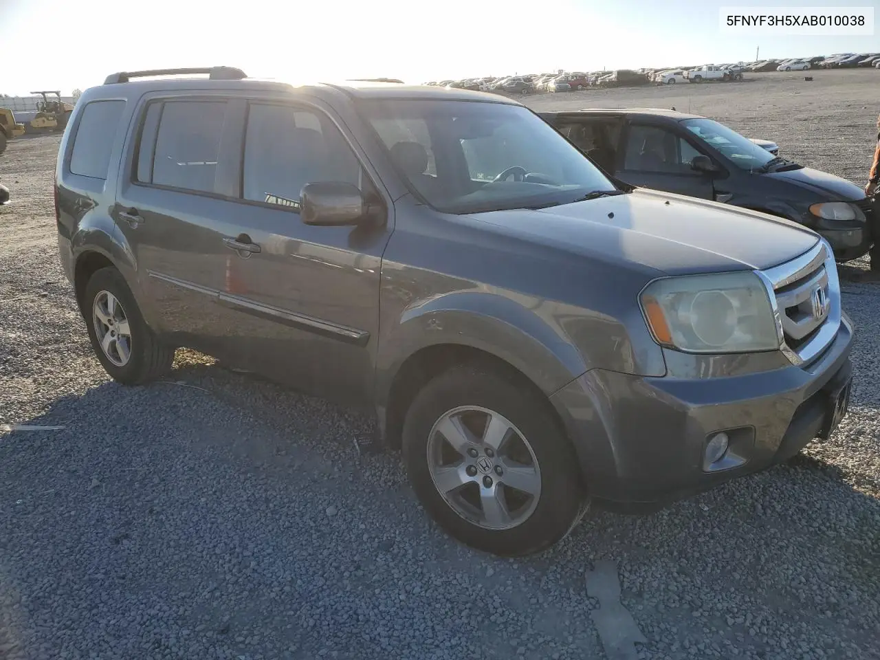 5FNYF3H5XAB010038 2010 Honda Pilot Exl