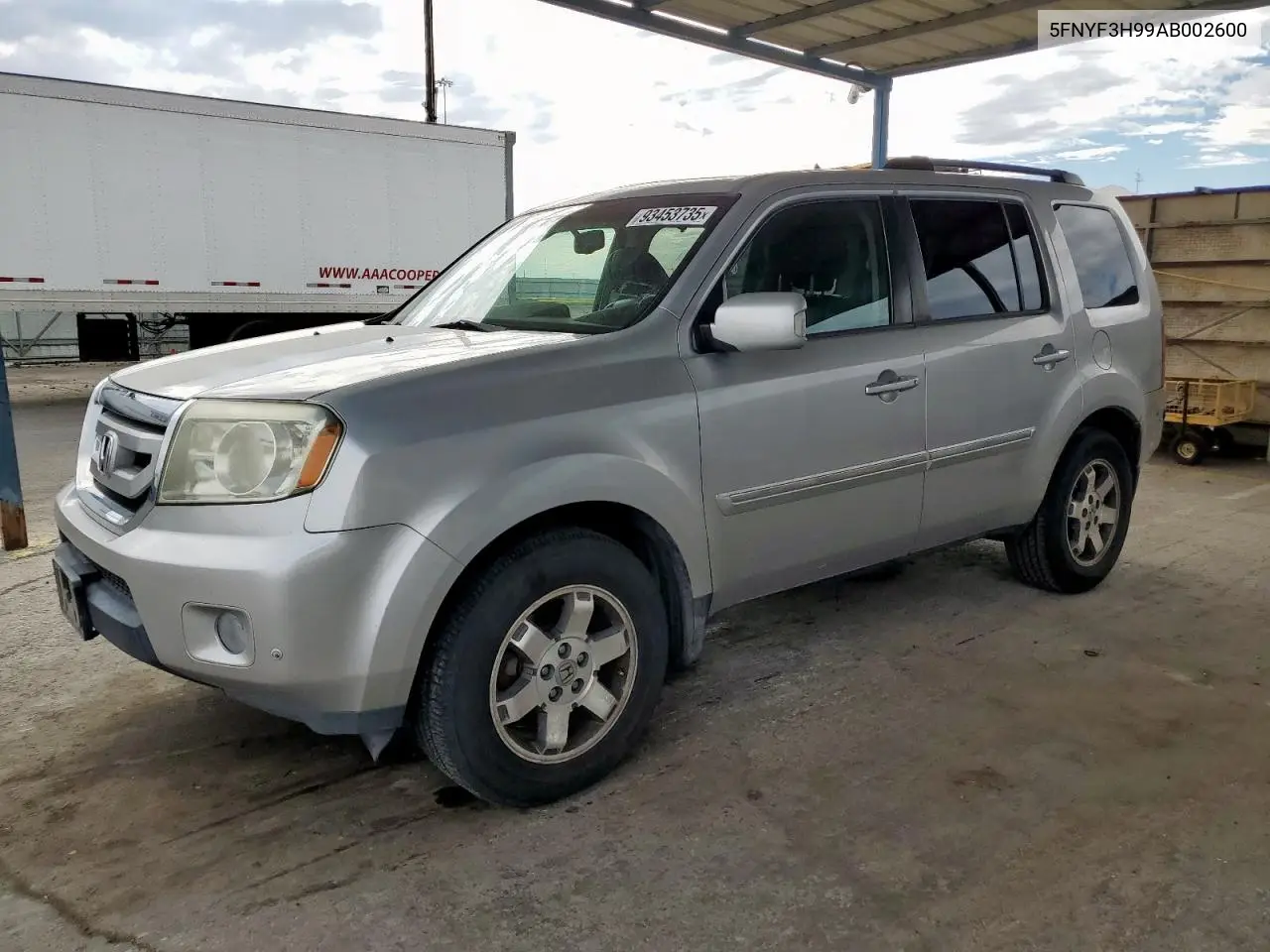 5FNYF3H99AB002600 2010 Honda Pilot Touring
