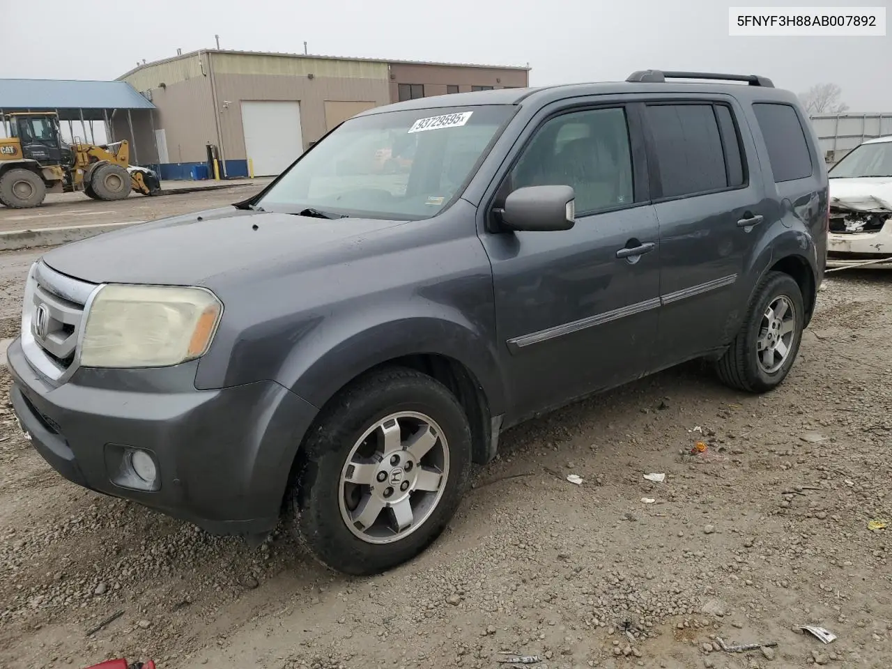 5FNYF3H88AB007892 2010 Honda Pilot Touring