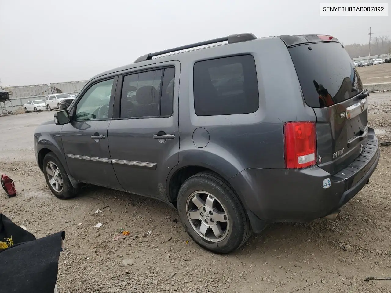 5FNYF3H88AB007892 2010 Honda Pilot Touring