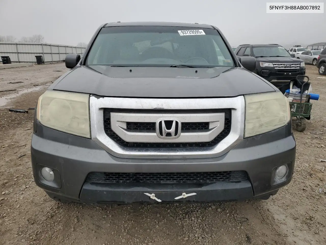 5FNYF3H88AB007892 2010 Honda Pilot Touring