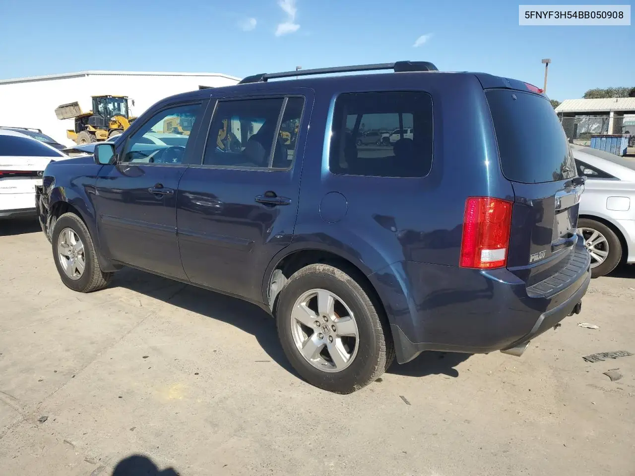 5FNYF3H54BB050908 2011 Honda Pilot Exl