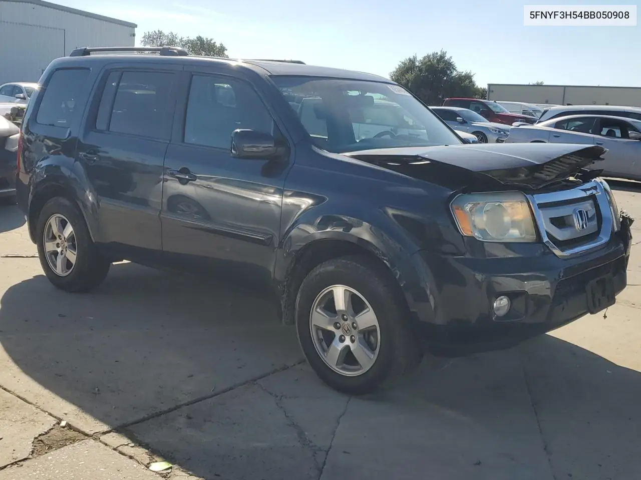 5FNYF3H54BB050908 2011 Honda Pilot Exl