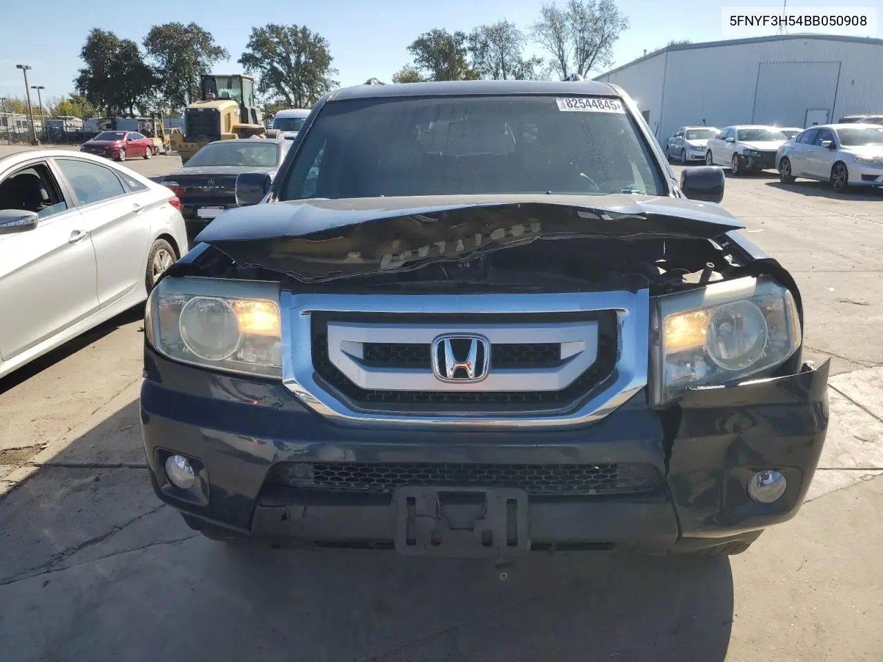 5FNYF3H54BB050908 2011 Honda Pilot Exl