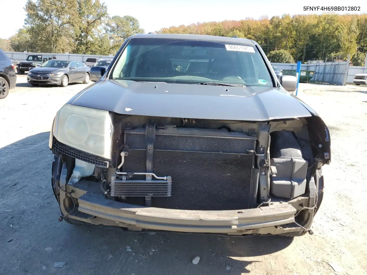 5FNYF4H69BB012802 2011 Honda Pilot Exl