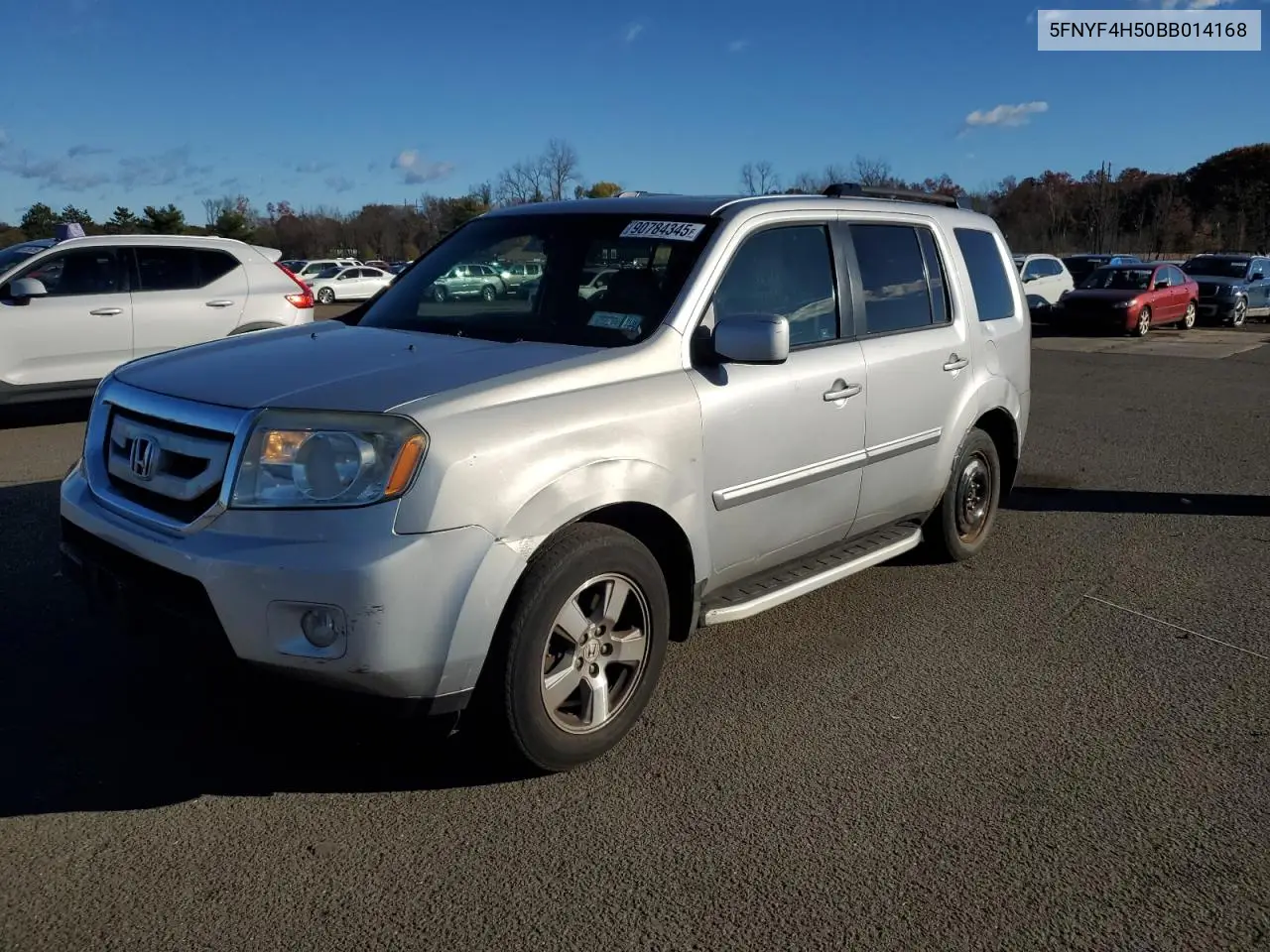 5FNYF4H50BB014168 2011 Honda Pilot Exl